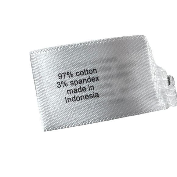 Lane Bryant Size 22 White Cotton Blouse with Corset Tie Waist NWT - Picture 8 of 8